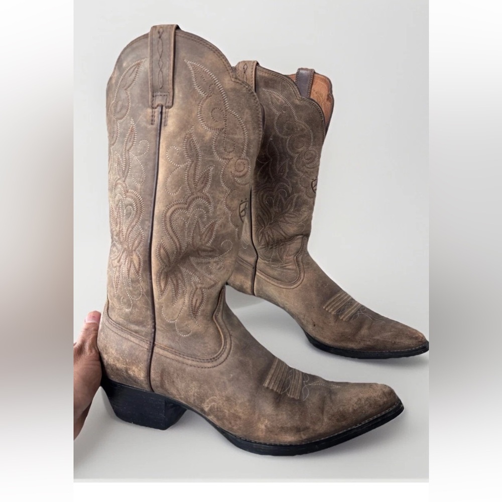 Ariat Brown Combat & Moto Boots